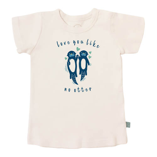 Baby graphic tee | love you like no otter finn + emma