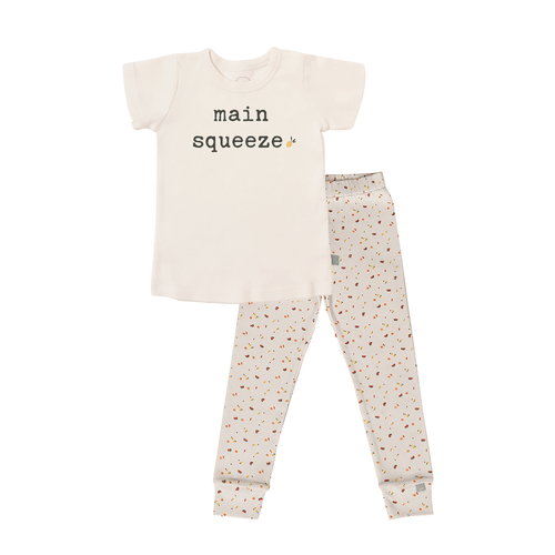 Baby short sleeve pajama set | main squeeze finn + emma