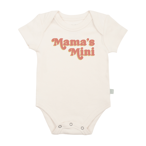 Baby graphic bodysuit | mamas mini finn + emma