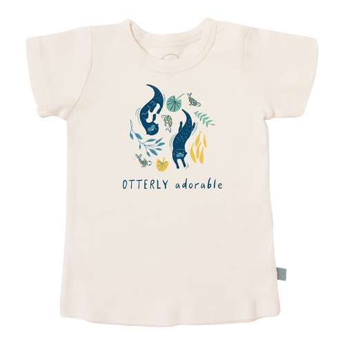 Baby graphic tee | otterly adorable finn + emma