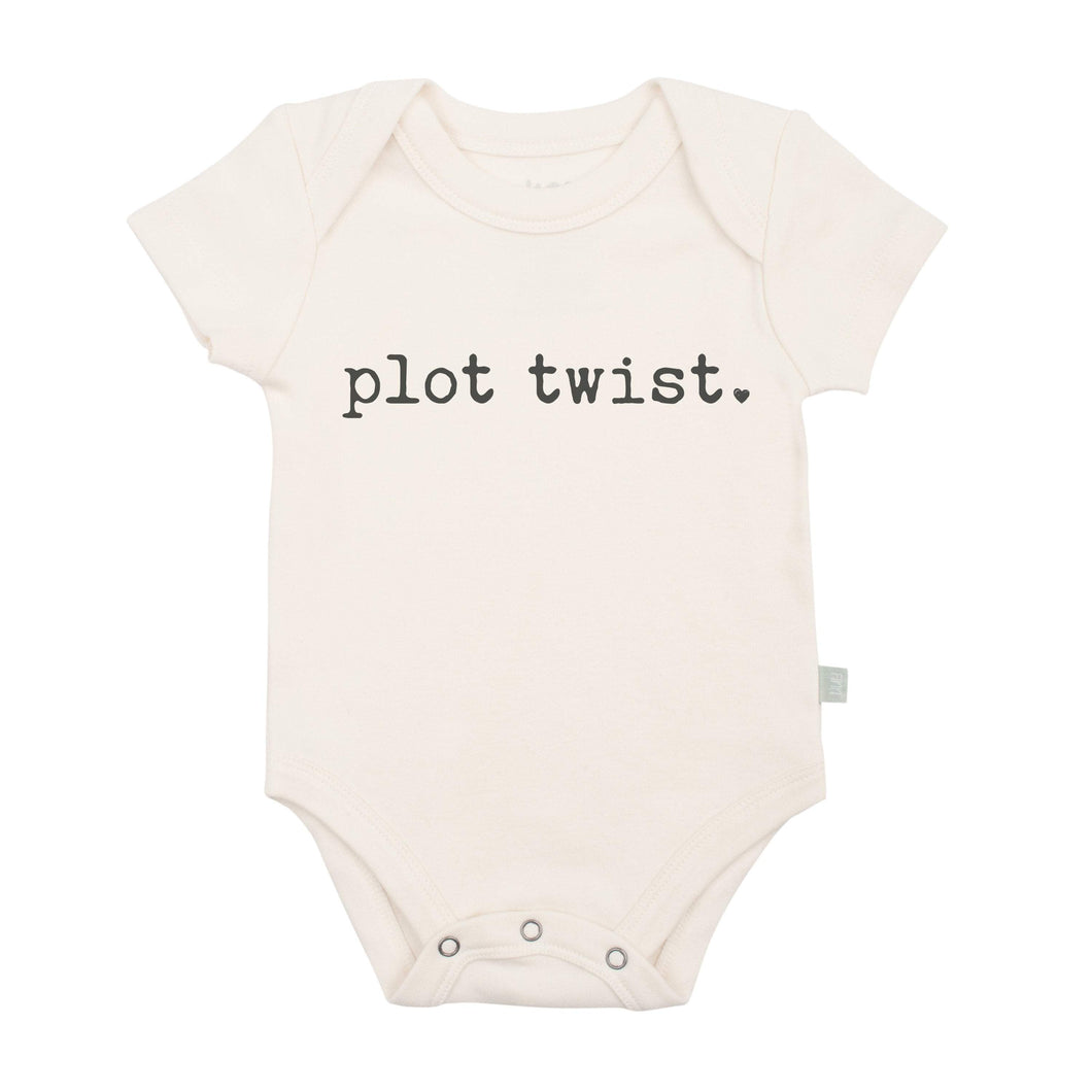 Baby graphic bodysuit | plot twist finn + emma