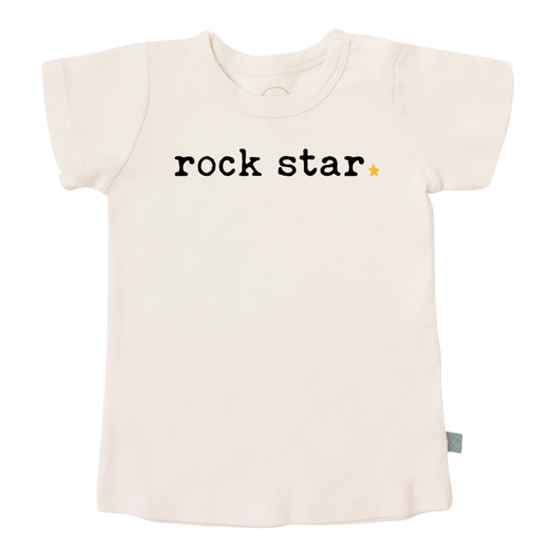 Baby graphic tee | rock star finn + emma