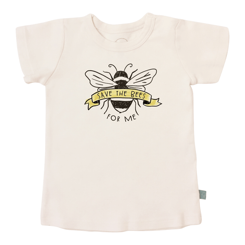 Baby graphic tee | save the bees finn + emma