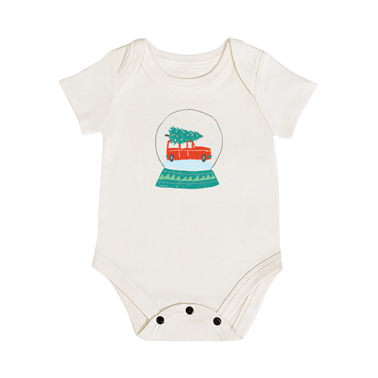 Baby graphic bodysuit | snow globe finn + emma