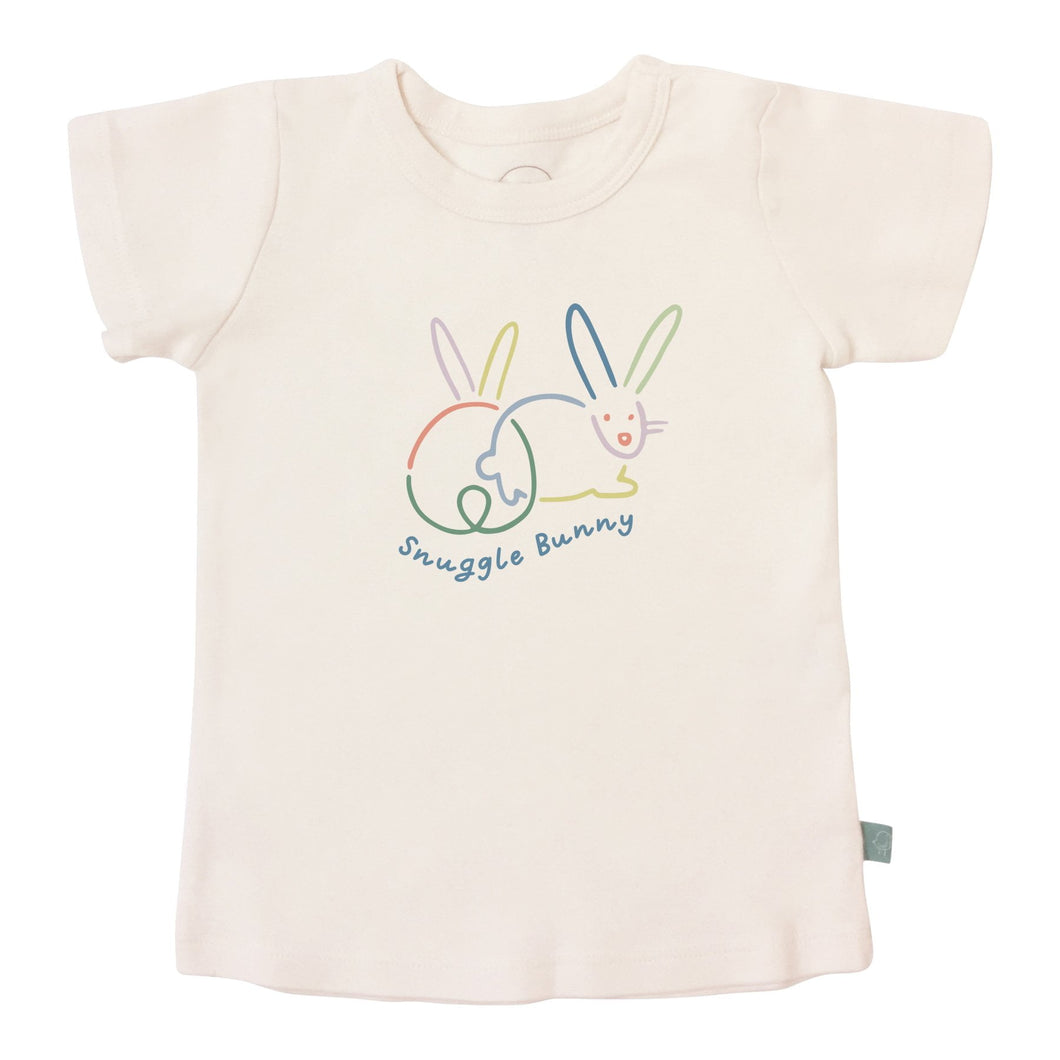 Baby graphic tee | snuggle bunny finn + emma