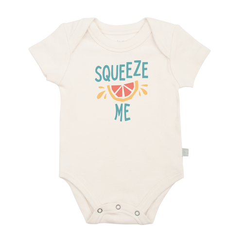 Baby graphic bodysuit | squeeze me finn + emma