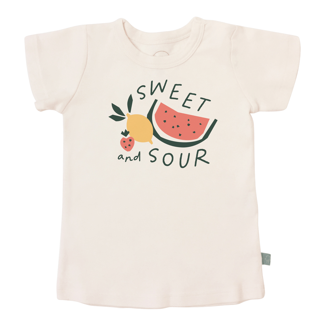 Baby graphic tee | sweet and sour finn + emma