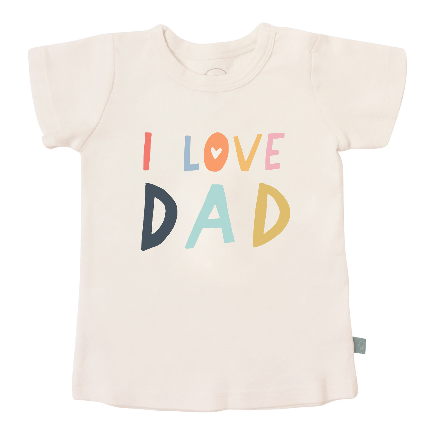 Baby graphic tee | love dad finn + emma
