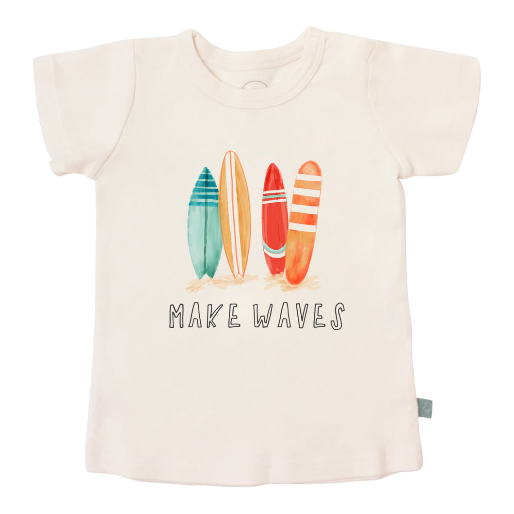 Baby graphic tee | make waves finn + emma