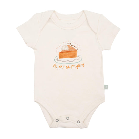 Baby graphic bodysuit | first thanksgiving