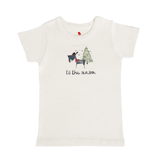 Baby graphic tee | tis the season finn + emma