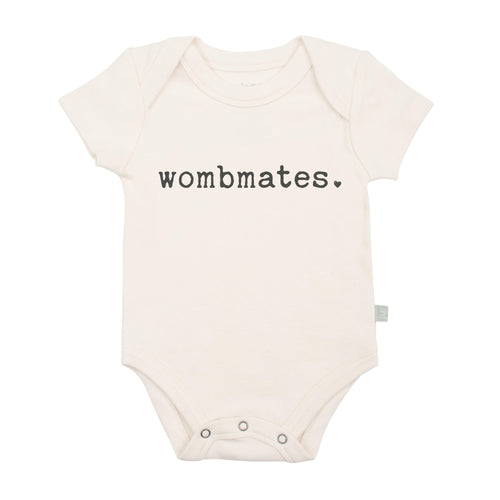 Baby graphic bodysuit | wombmates finn + emma